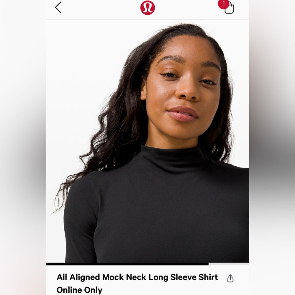 Align Mock Neck Long Sleeve